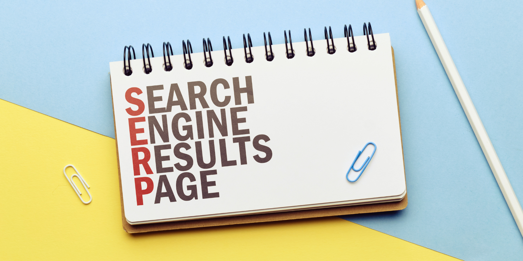 Explication du sigle SERP qui designe la page des resultats sous google : Search Engine Results Page